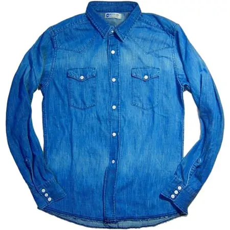 WHITE LINE(ホワイトライン) WL Vintage Denim Western Shirt