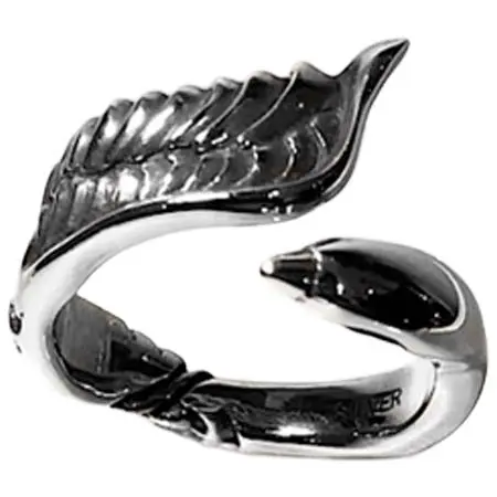 WINS HOUSE(ウインズハウス) SWAN FEATHER RING SILVER