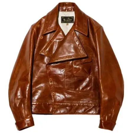 Y’2 LEATHER(ワイツーレザー) OIL WAX HORSE BRITISH STYLE AVIATOR JACKET