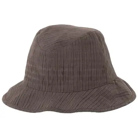 Y.&SONS(ワイ＆サンズ) ハット / Y. & SONS×KIJIMA TAKAYUKI / 片貝 絞り/ 縞 / Brown