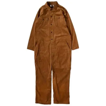 Yarmo(ヤーモ) CORDUROY BOILER SUIT（GOLD）