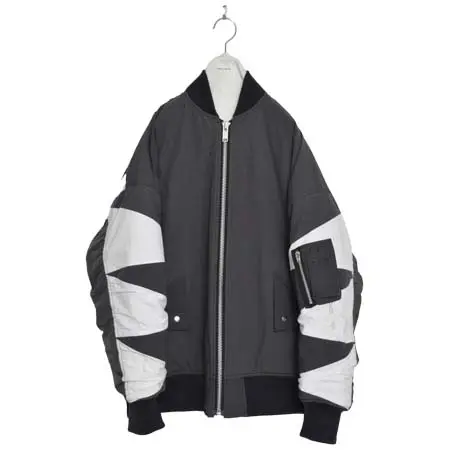 YEAH RIGHT!!(イェーライト) QUILT MA-1 / BLK_02