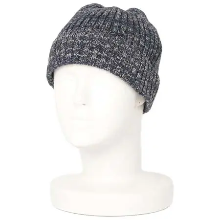 Yellow108(イエローワンオーエイト) ニットキャップ　ネイビーカラー