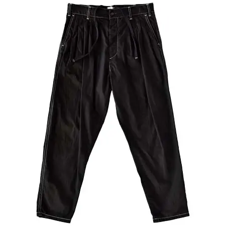 YOTA TOKI(ヨータトキ) MODERN 4-PLEATED PANT – OVERDYE