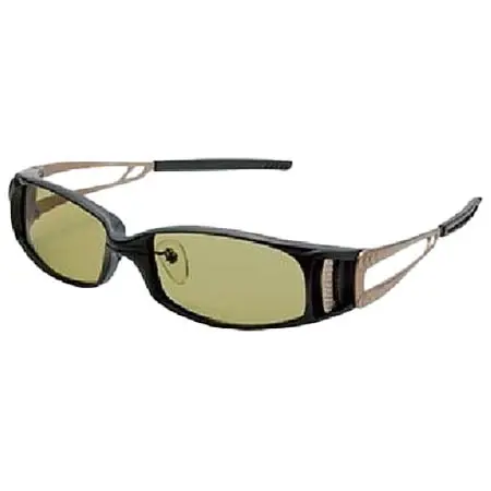 ZEAL OPTICS(ジールオプティクス) F-1053 [フィッシングサングラス Vanq（ヴァンク） ブラック/ゴールド EG]