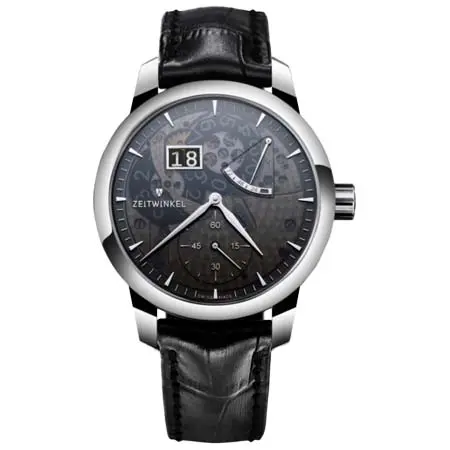 ZEITWINKEL(ツァイトヴィンケル) 273° SAPHIR FUME SAPPHIRE DIAL / SILVER HANDS / BLACK STRAP