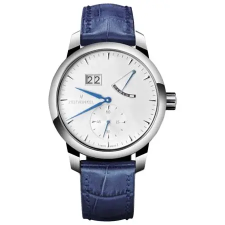 ZEITWINKEL(ツァイトヴィンケル) 273° SILVER DIAL / BLUE HANDS