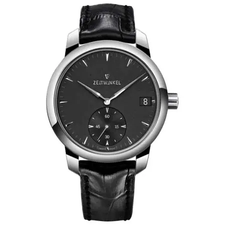 ZEITWINKEL(ツァイトヴィンケル) 188° BLACK DIAL / SILVER HANDS