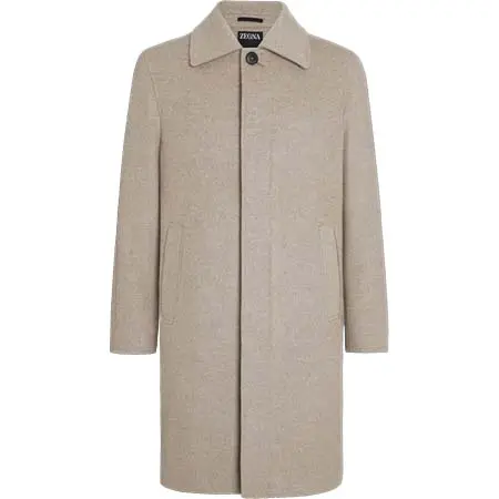 Z Zegna(ジーゼニア) ライトトープ Oasi Cashmereオーバーコートコート