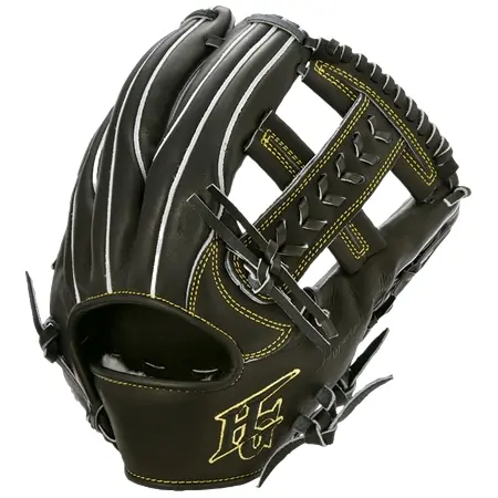 HiGOLD(ハイゴールド) 野球 グローブ 硬式 三塁手・オールポジション　ブラック　技極　WKG3095　右投げ