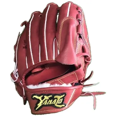 YAMATOグラブ工房(ヤマトグラブコウボウ) 野球 グローブ BBA-106Wベルト ループ付き 投手ワインレッド