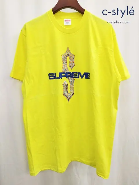 Superme シュプリーム Tシャツ L イエロー 綿100% USA製
