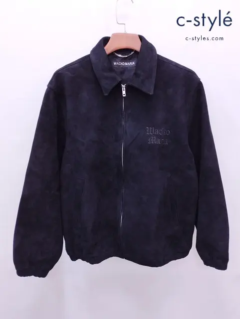 WACKO MARIA ワコマリア レザージャケット S ブラック SUEDE LEATHER 50’S JACKET TYPE-1