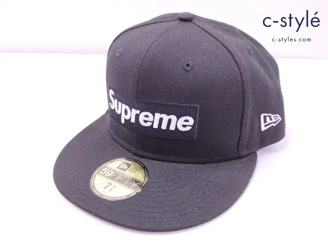 Supreme×NEW ERA キャップ 7・5/8（60.6cm） ブラック ChampionShip Logo New Era Black