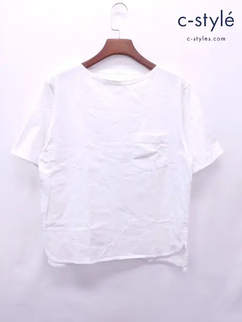 COMOLI コモリ Tシャツ 1 ホワイト 綿100% 半袖