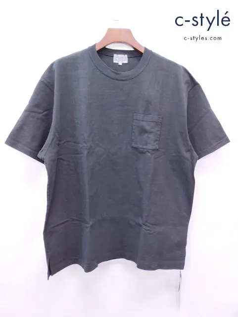 C.E/CAVEMPT シーイー キャブエンプト Tシャツ XL ブラック OVERDYE HEAVY BIG POCKET T CES19T21