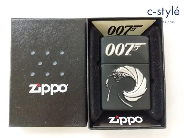 ZIPPO ジッポー オイルライター 007 ゼロゼロセブン ダブルオーセブン ブラック 2016 喫煙具