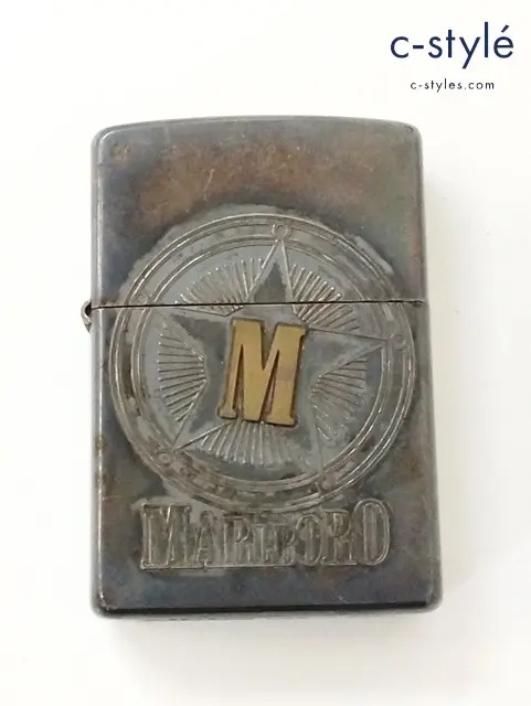 ZIPPO ジッポー オイルライター Marlboro マルボロ シルバー 2000 喫煙具 嗜好品