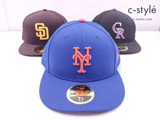 NEW ERA ニューエラ キャップ 7・1/2（59.6cm） 7・5/8（60.6cm） 59FIFTY 計3点