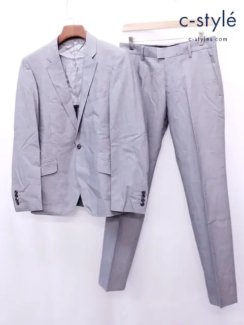 PS Paul Smith ピーエスポールスミス スーツ M グレー系 綿100％