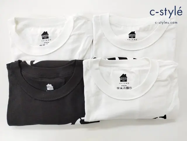 IS-NESS イズネス Tシャツ FREE SIZE Techno PUBLIC IMAGE DISCO 45 RPM T-SHIRT プリント 計4点