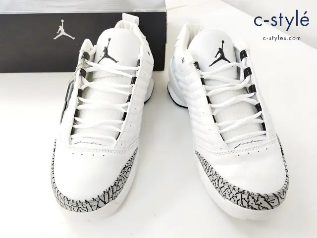 NIKE ナイキ スニーカー 27cm ホワイト AIR JORDAN XIX LOW 308513-111