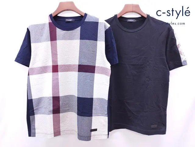 BLACK LABEL CRESTBRIDGE ブラックレーベルクレストブリッジ Tシャツ L ブラック系 マルチカラー