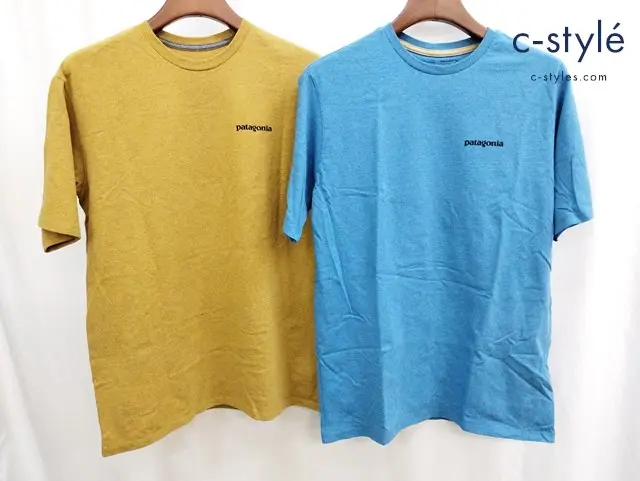 patagonia パタゴニア Tシャツ S ブルー系 イエロー系 計2点