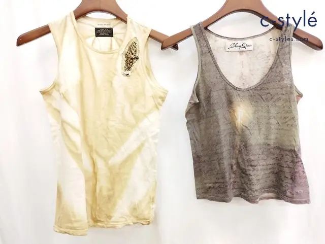 SHARE SPIRIT シェアスピリット タンクトップ 36 ベージュ系 マルチカラー レディース