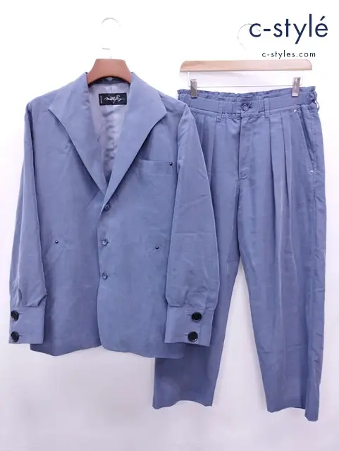 MILK BOY ミルクボーイ 3Bテーラードジャケット パンツ ブルー