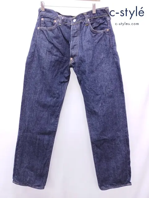 EVISU エヴィス デニムパンツ 34×32 インディゴ No.2 lot.2000 綿100％