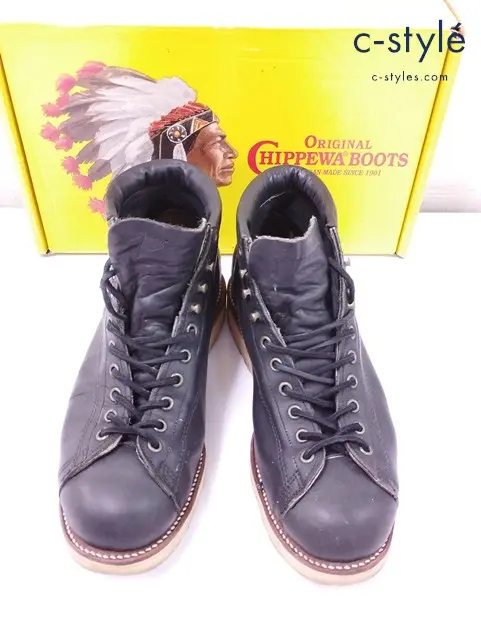 CHIPPEWA チペワ モンキーブーツ 8EE ブラック 91072