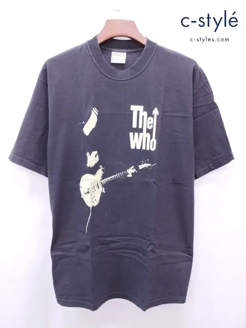 All Sport Tシャツ L（44） ブラック THE WHO NORTH AMERICAN TOUR 2002 バンドＴシャツ ザ・フー