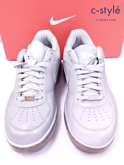 NIKE ナイキ スニーカー 27cm グレー AIR FORCE 25 LOW PREMIUM 386422-002