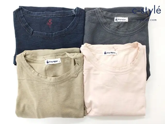 R by 45rpm アールバイフォーティーファイブアールピーエム Tシャツ 3 半袖 計4点