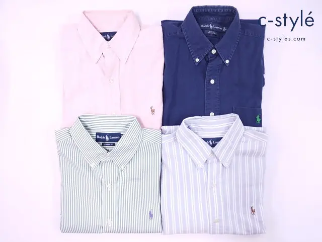 RALPH LAUREN 半袖シャツ 長袖シャツ S M L ポニー刺繍 計4点