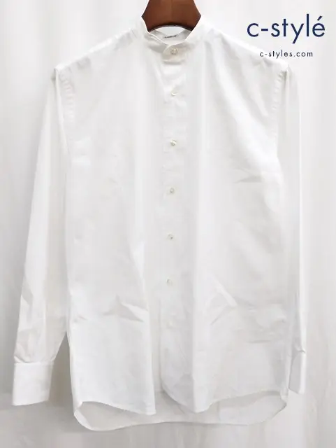 INDIVIDUALIZED SHIRTS インディヴィジュアルズシャツ 長袖シャツ 14・1/2 ホワイト アメリカ製