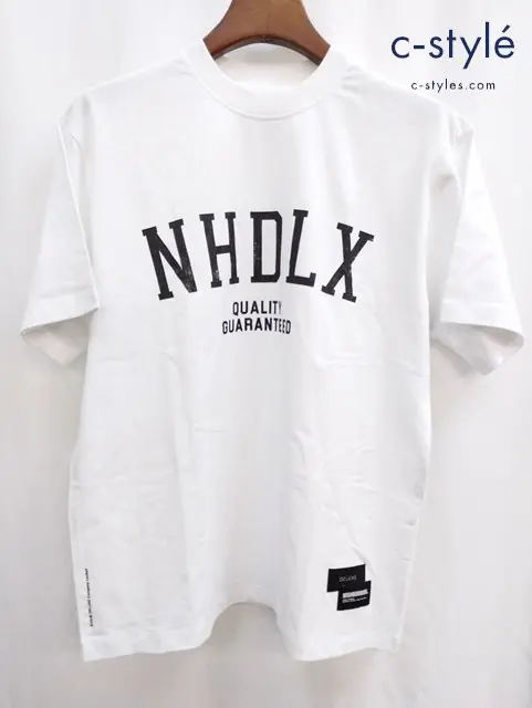 NEIGHBORHOOD×DELUXE ネイバーフッド×デラックス Tシャツ S ホワイト 23ADNH2004