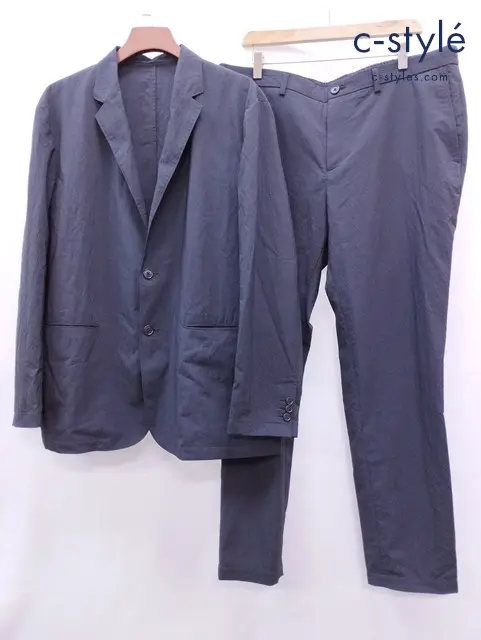 Theory セオリー スーツ ジャケット 46 パンツ 38 ブラック 日本製 セットアップ