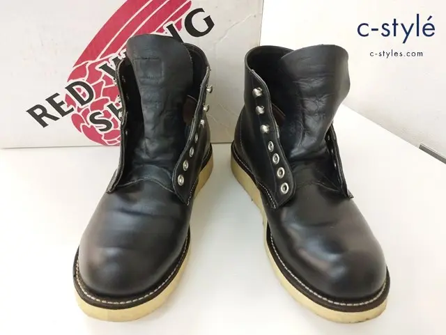 RED WING レッドウィング ブーツ 7・1/2 ブラック USA製 6-inch Classic Round 8165