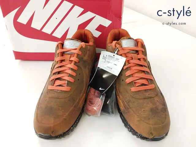 NIKE ナイキ スニーカー 27.5cm オレンジ×ブラック 火星 プリント CD0920-600