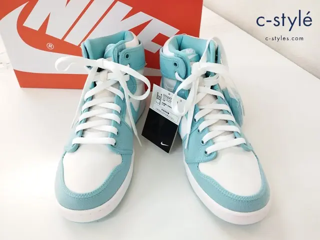 NIKE ナイキ エアジョーダン スニーカー 26.5cm スカイブルー×ホワイト DO5047-411