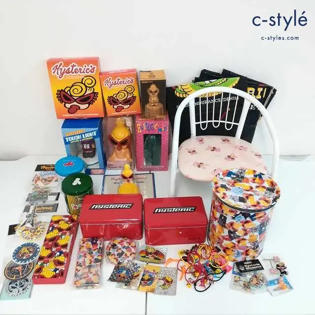 HYSTERIC MINI ヒステリックミニ グッズ まとめ ベビーチェア フィギュア 文房具 ヘアゴム 他