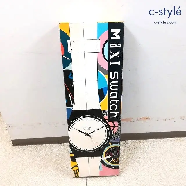 MAXI SWATCH MASQUERADE GP 105 壁掛け時計 マルチカラー スウォッチ