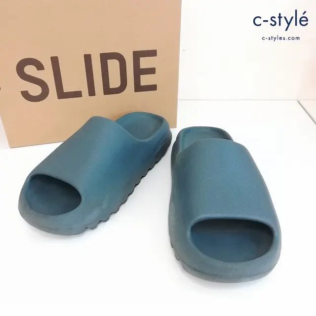 adidas アディダス サンダル 28.5cm グレー系 YEEZY SLIDE ID2349