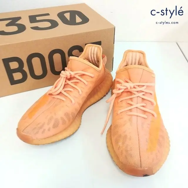 adidas アディダス スニーカー 27cm オレンジ系 YEEZY BOOST 350 V2 GW2870