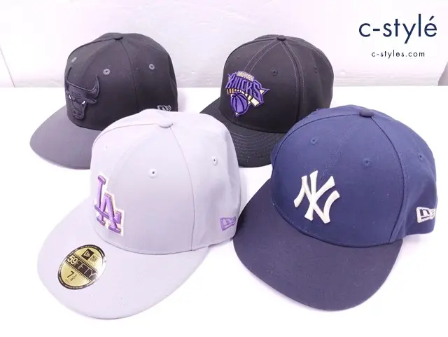 NEW ERA ニューエラ キャップ 7・3/8 GENUINE NBA 59FIFTY 計4点