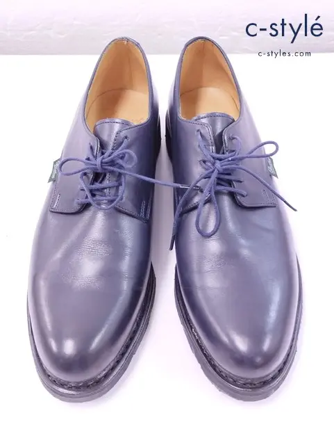 Paraboot パラブーツ レザーシューズ 4・1/2 ブルー系 62631 レディース