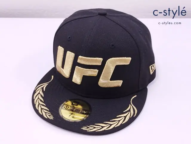 NEW ERA ニューエラ キャップ 7・1/8 56.8cm ブラック 59FIFTY UFC