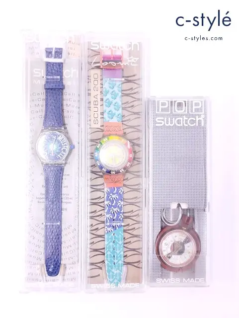 Swatch スウォッチ 腕時計 クウォーツ SDK902 / PPK101 / SLK100 計3点
